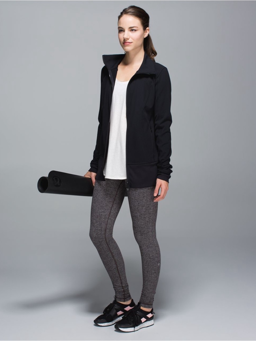 Lululemon Wunder Under Pant
Giant Herringbone Black Heathered Black